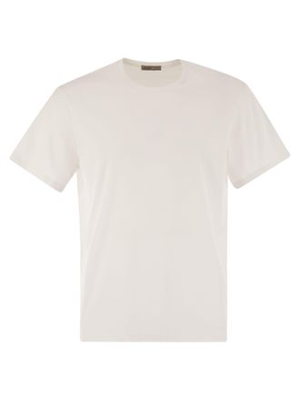 Herno Resort T -Shirt in Baumwoll- und leichter Stretch -Nylon