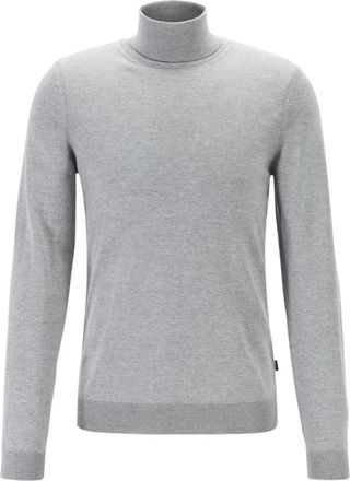 HUGO BOSS Heren, Truien, Grijs, Maat: 2XL Wol