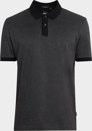 BOSS Mens Parlay Jersey Polo Shirt