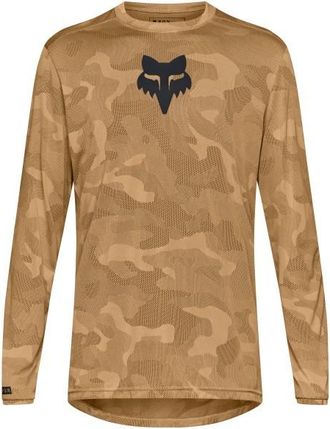 Fox Ranger Tru Dri L/S Jersey Velotrikot f&uuml;r Herren | beige