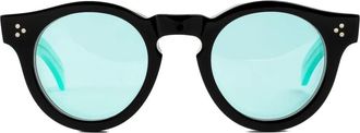 Kàdor Occhiali da sole tondi Mondo bicolore - Nero