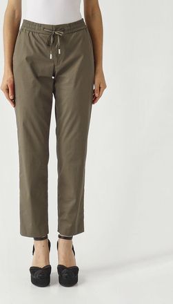 Pantaloni Torino Pantaloni cropped in misto cotone stretch