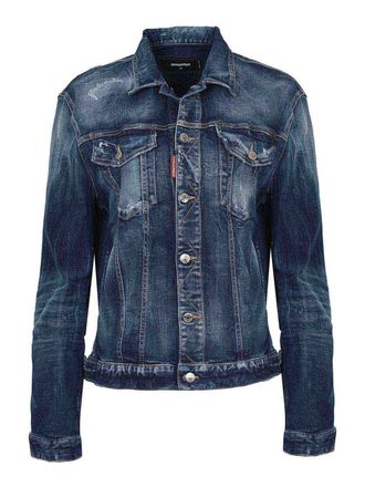 Dsquared2 Jacket Made Of Denim