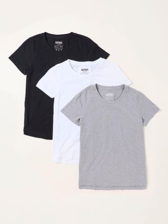 Fat Face FatFace Natalie Black/White/Grey 3 Pack T-Shirts