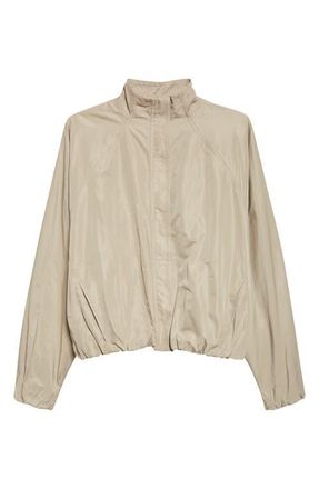 Alaia Radzimir Windbreaker Jacket in Sable at Nordstrom, Size 10 Us
