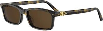 Dior Petit CD S1I Zonnebril - Dames - Zonnebrillen - Bruin - 54 MM - Accessoires