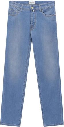 Jacob Cohen Straight Jeans - Heren - Regular Fit Jeans - Blauw - W38 - Katoen - Jeans