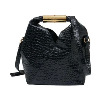 Maison Margiela Handbags, female, Black, Size: ONE SIZE Japanese Small Crossbody