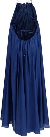 Zimmermann Womens Blue Silk Cocktail Dress