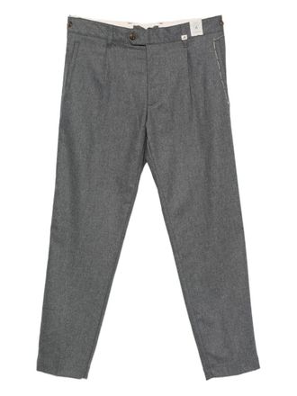 Myths Grey Trousers With Pleats