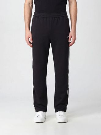 Represent Pantaloni jogging in jersey a gamba dritta con logo a contrasto