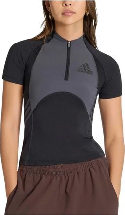 adidas Equipment Tight Short Sleeve T-Shirt - female - Adidas - Training T-shirts & Tops - Black - XS - Sport