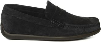 Frau Mocassino 14B2 - Heren - Loafers - Blauw - 44 EU - Leer - Schoenen