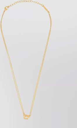 Ferragamo adjustable length chain necklace design