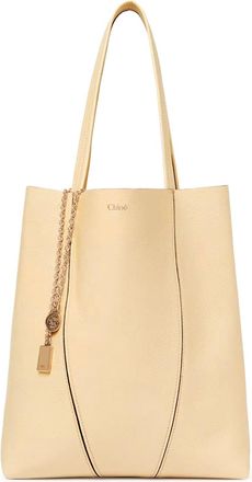 Chlo&eacute; CHLO&Eacute; SPIN TOTE BAG IN GRAINY LEATHER - Chloe - Woman