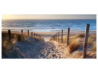 Schubiger M&ouml;bel Digitaldruck auf Glas Sandweg Zum Meer 2