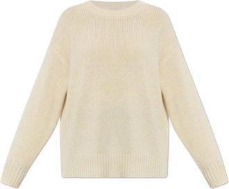 Lisa Yang Joyje Cashmere Trui - Dames - Cashmere truien - Geel - S - Kasjmier - Truien & Vesten