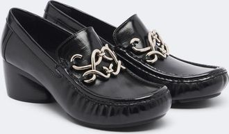 Loewe Salones Oval Double L de piel