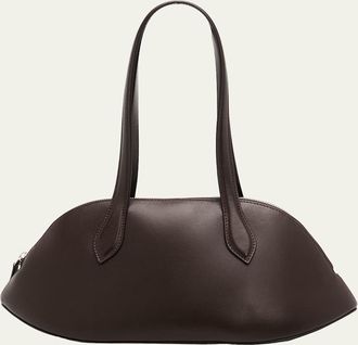 Aesther Ekme Cosmo Leather Bowling Shoulder Bag