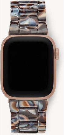 Machete Jewelry Apple Watch Band in Blue Horn - Rose Gold at Nordstrom