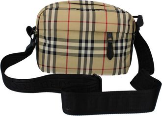 Burberry Mens Paddy Cross Body - Vintage Check - Beige - One Size