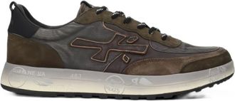 Premiata Brown Lace-up Sneakers