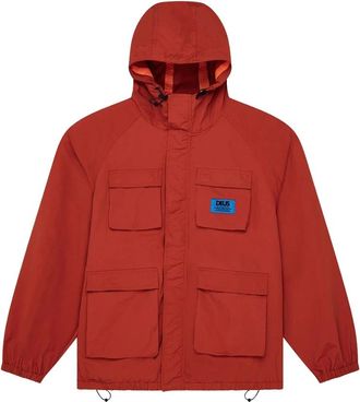Deus Dawny Waterproof Anorak - Heren - Regenjassen - Oranje - S - Jassen