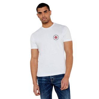 Dsquared2 DSquared2 Unisex Casual T-shirt van katoen voor volwassenen (Wit)