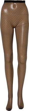 Dolce & Gabbana Visnet Nylon Panty - Dames - Pantys - Zwart - L - Nylon - Ondergoed