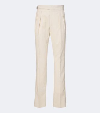 Ralph Lauren Purple Label Byron cotton corduroy straight pants