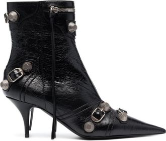 Balenciaga Black Slip On Boots