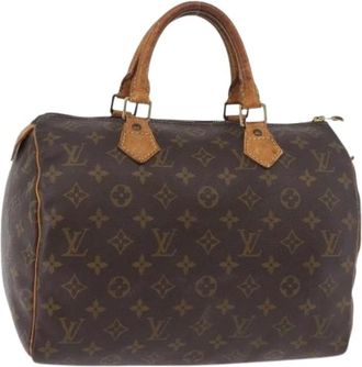 Louis Vuitton Pre-owned Handbags, female, Brown, Size: ONE SIZE Pre-owned Speedy 30 Hand Bag