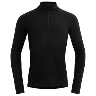 Devold Duo Active Zip Neck Merinounterw&auml;sche f&uuml;r Herren | schwarz