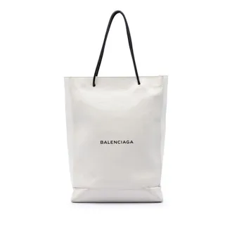 Balenciaga Pre-owned Balenciaga Large Calfskin Logo North South Shopping Tote Ladies APAIS5R2D6L23WU9