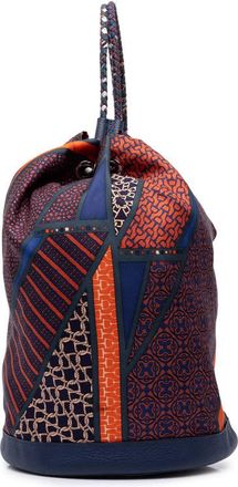 Herm&egrave;s Pre-owned Hermes Silk and Evercolor Carre en Cravates Sac Soie Cool 22 Backpack Ladies 0T1B9QZGFVSRSGVU
