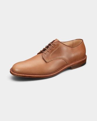 Alden Mens Plain Toe Flex Welt Shoes In Natural