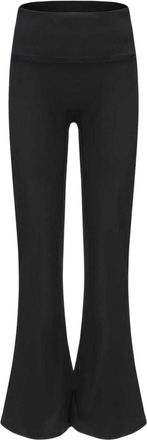 Slazenger Dames/Dames Uitlopende Legging (Zwart)