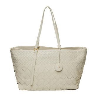 Tosca Blu Dames, Tassen, Wit, Maat: ONE Size Leer