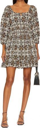 Cleobella Olympia Mini Dress In Retro Tile
