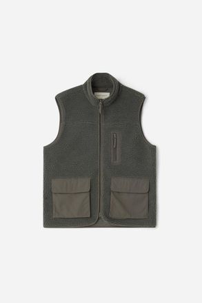 A Day's March Alesatno Patch Pocket Fleece Vest