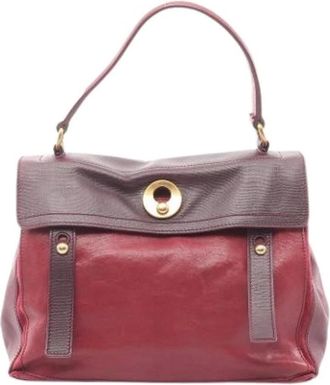 Saint Laurent Pre-owned Handbags, female, Red, Size: ONE SIZE Pre-owned Vintage Handbag