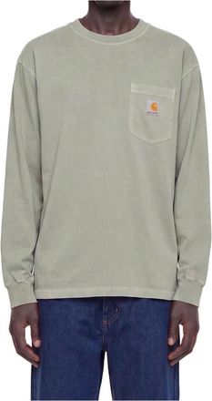 Carhartt Work in Progress Hombre, Camisetas, Verde, Talla: S