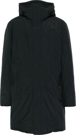 J.Lindeberg Alon Down Parka - Heren - Dons jassen - Zwart - M - Leer - Jassen