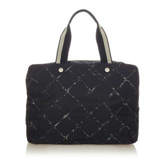 Chanel Old Travel Line Nylon Handbag