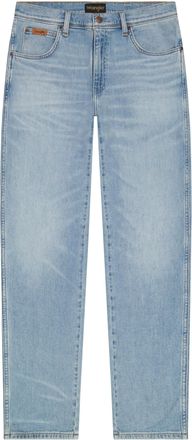 Wrangler Regular-fit-Jeans WRANGLER WRANGLER Jeans Texas, Herren, Gr. 34, L&auml;nge 34, blau, Obermaterial: 79% Baumwolle CO. 20% Baumwolle CO recyc.. 1% Elasthan 
