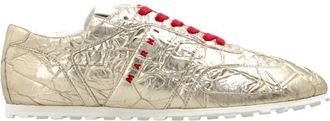 Marni Golden Logo Sneakers