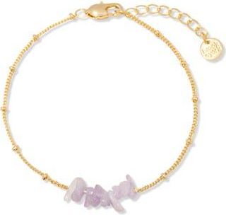 Brook & York Alex Birthstone Bracelet in June - Gold at Nordstrom Rack