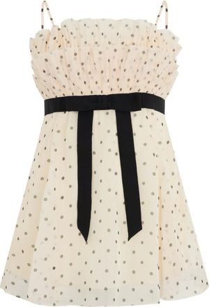 Zimmermann Top a canotta con volant plissettati - - Tops - Donna - Beige - M