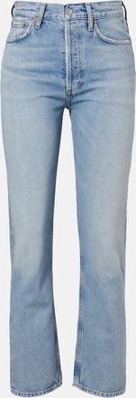 A Gold E 90s Pinch Waist straight jeans