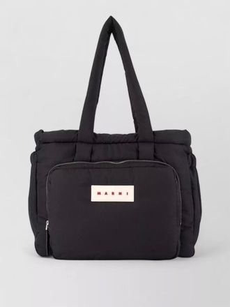Marni puffy shopper shoulder bag synthetic